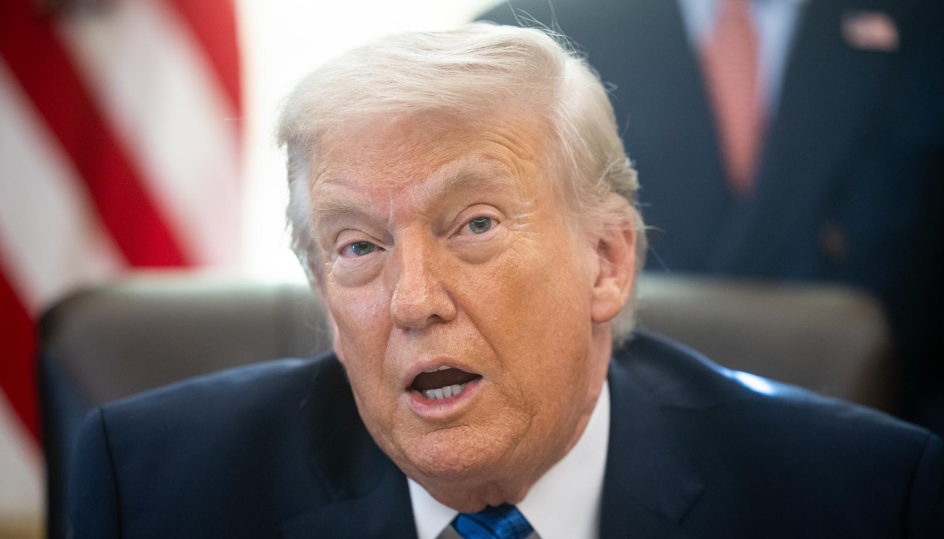 El presidente de Estados Unidos, Donald Trump. 