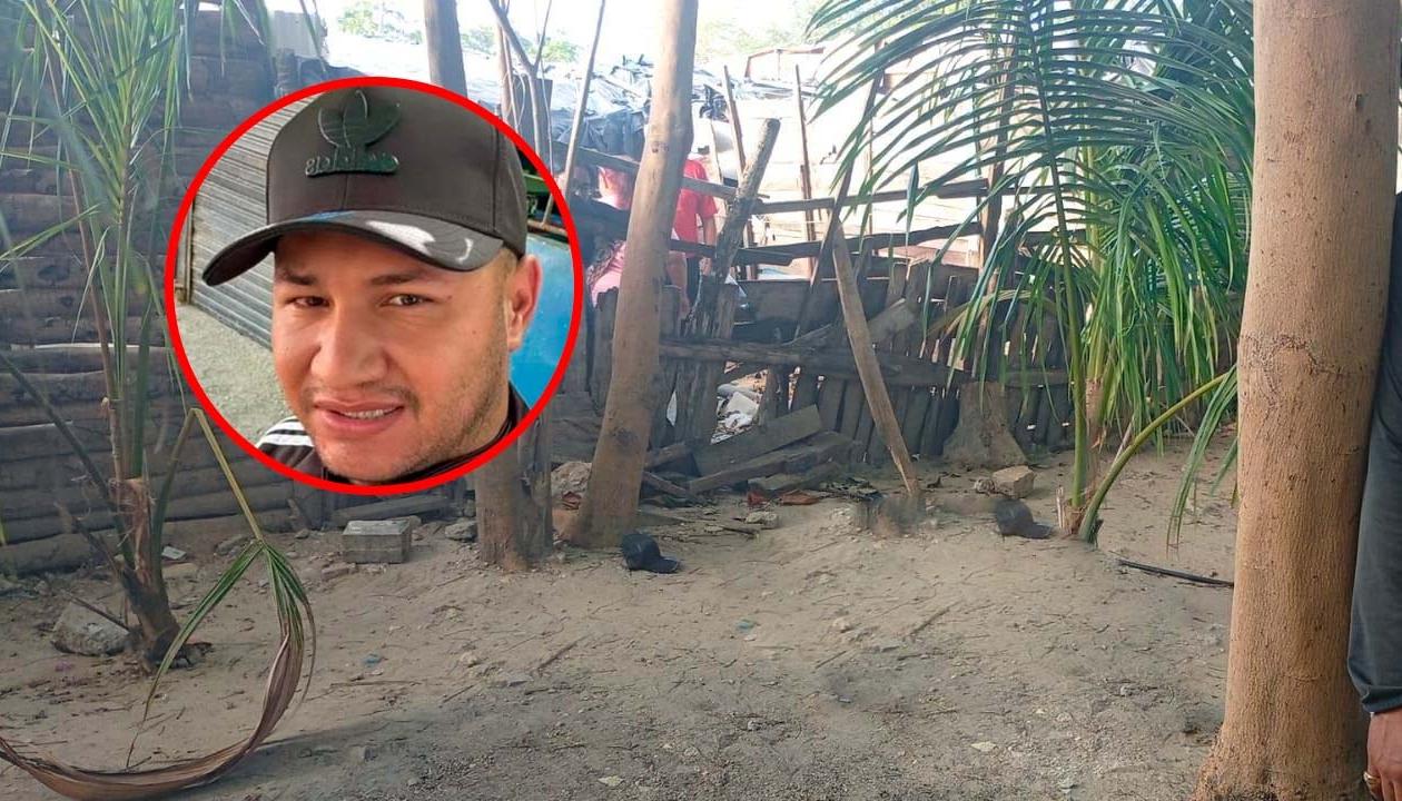 Enyerbeth Alberto Delpino Chirino y el lugar de los hechos.