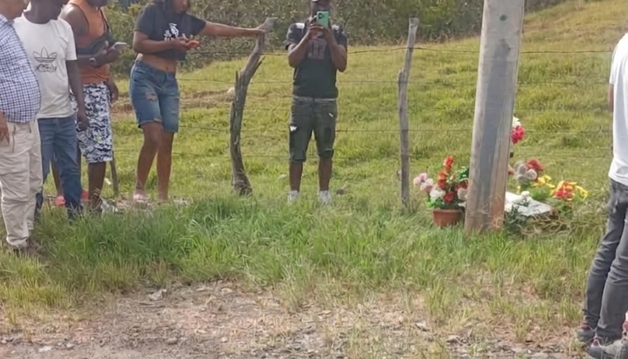 Lugar donde encontraron los cuerpos.