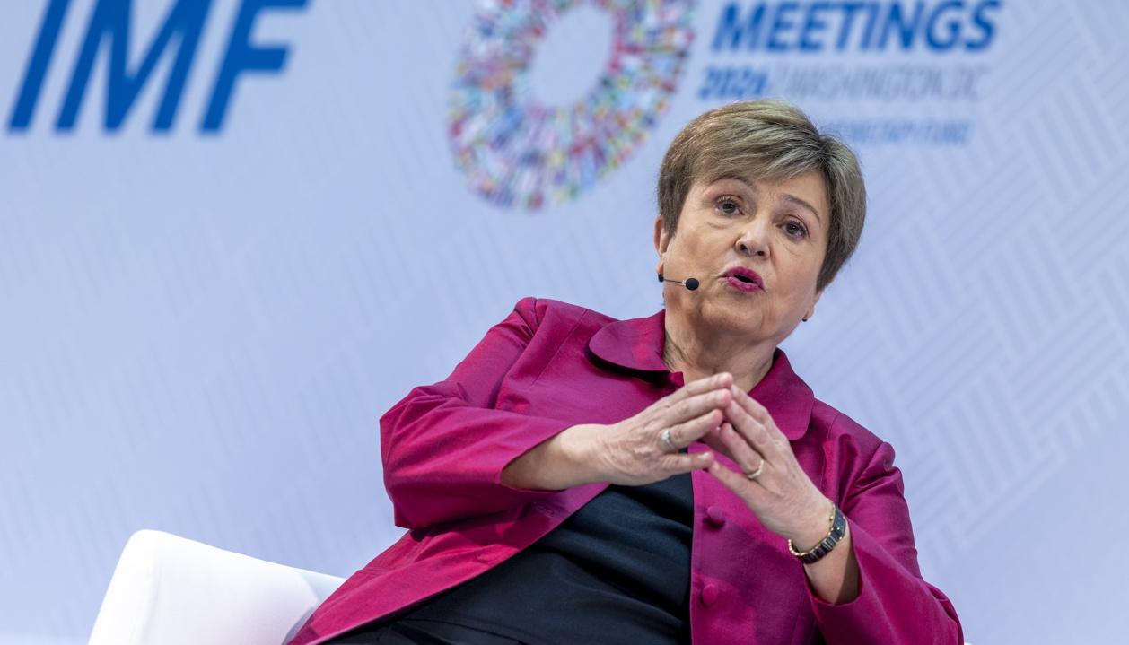 La directora gerente del Fondo Monetario Internacional, Kristalina Georgieva.