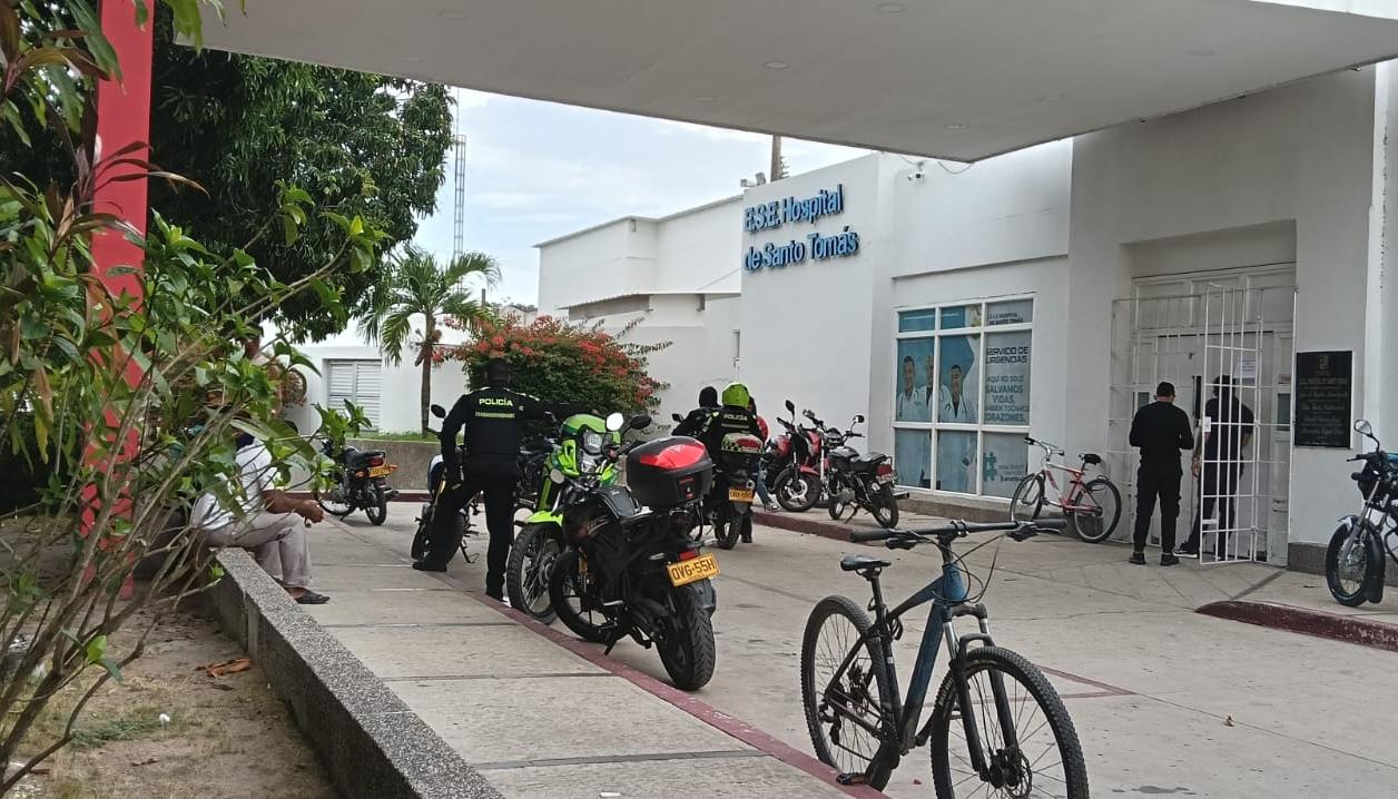 Los heridos fueron trasladados en primera instancia al Hospital de Santo Tomás. 