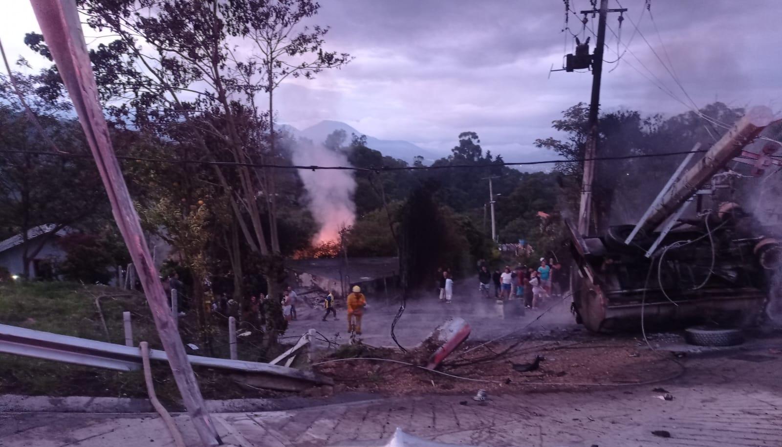 Incendio de Camión Cisterna