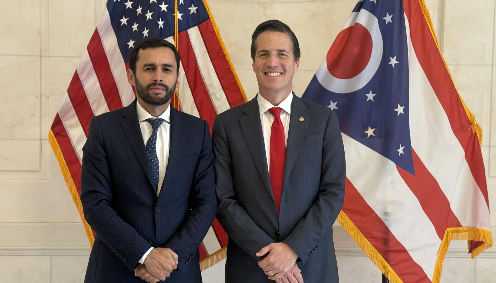 Jaime José Uscátegui y Bernie Moreno.