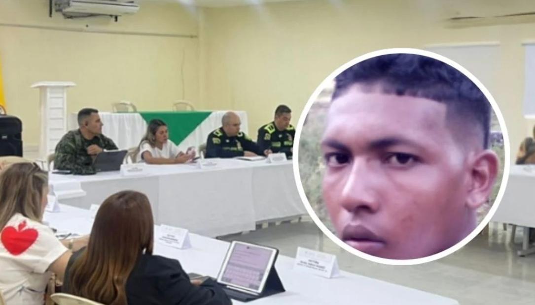 Consejo extraordinario de seguridad tras crimen de Jair Antonio Barragán Sanabria.