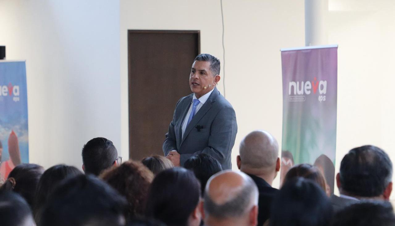 El agente interventor de la Nueva EPS, Jorge Iván Ospina Gómez.