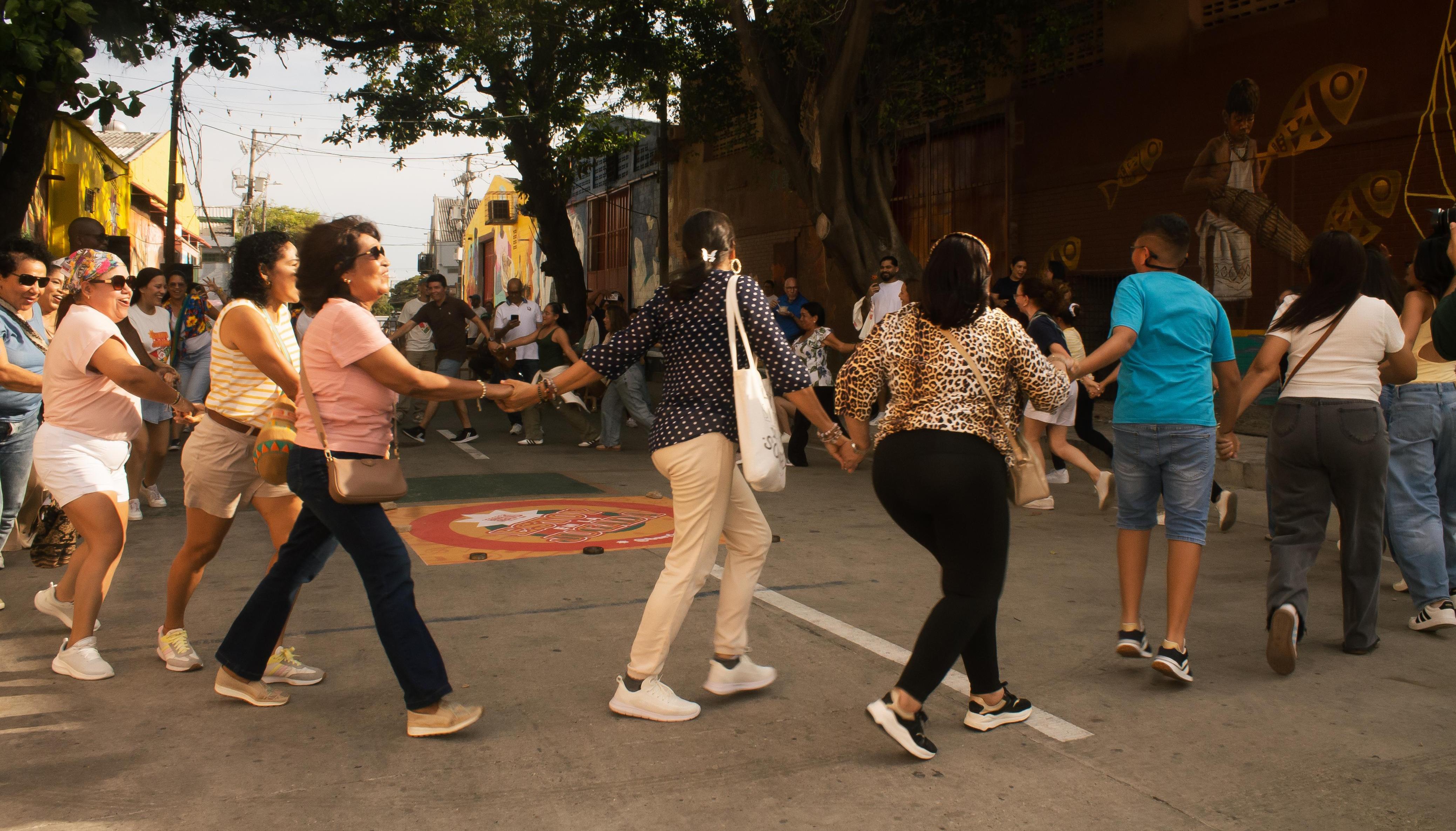 Las rondas infantiles que rememoraron momentos.