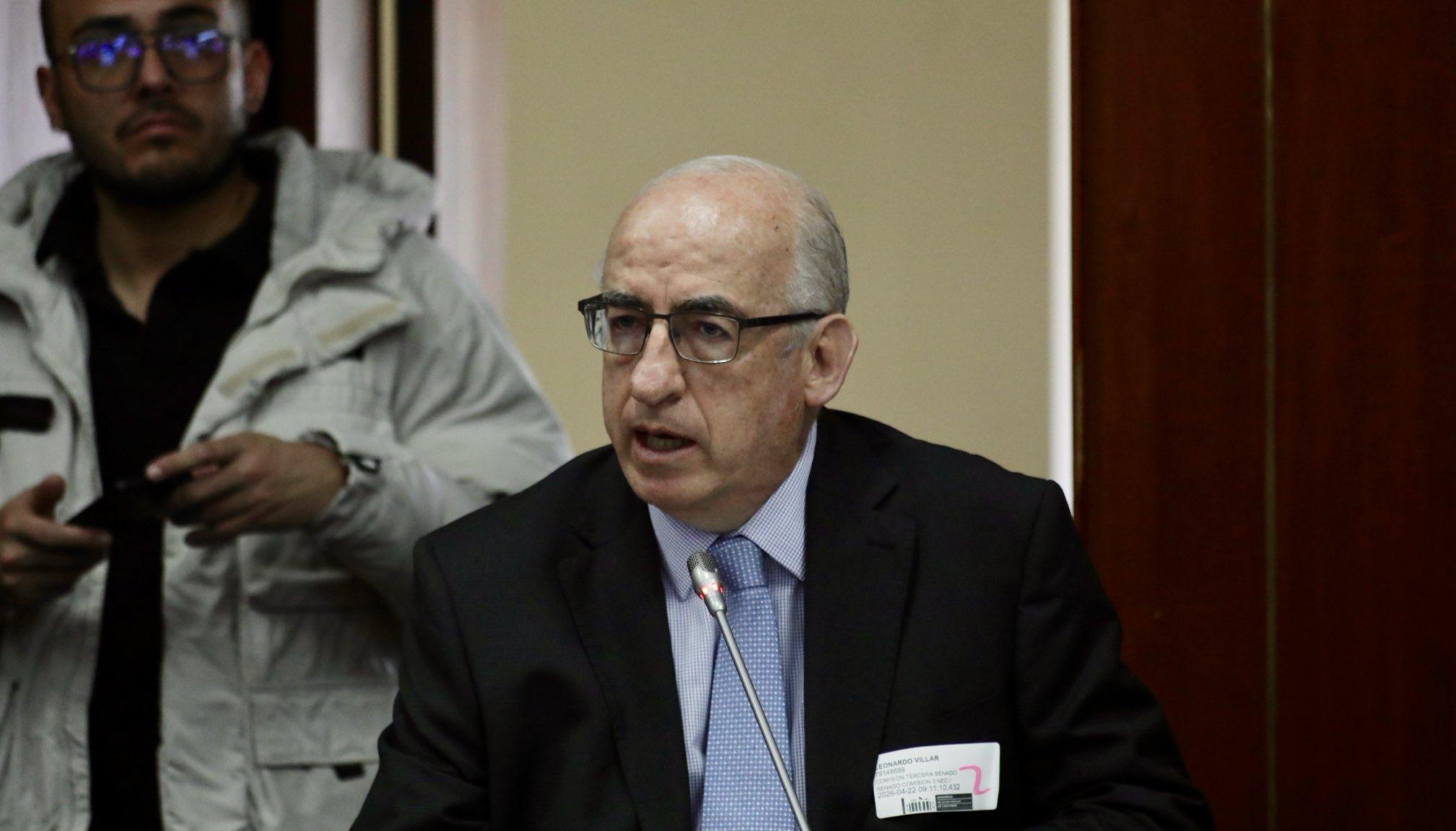 Leonardo Villar, gerente de la Banco de la República.