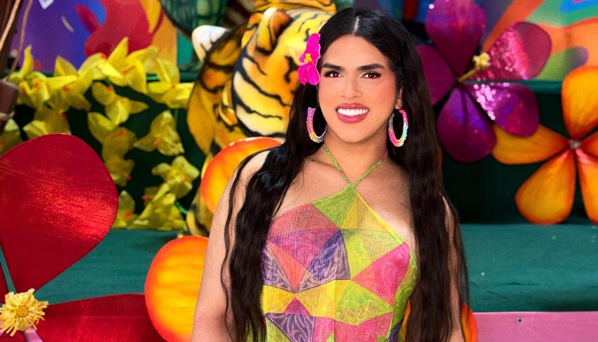 Leonela, mujer trans cuyo nombre de pila es Leonardo Alemán Morales.