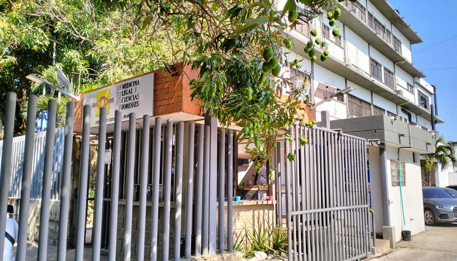 Fachada de Medicina Legal en Barranquilla.