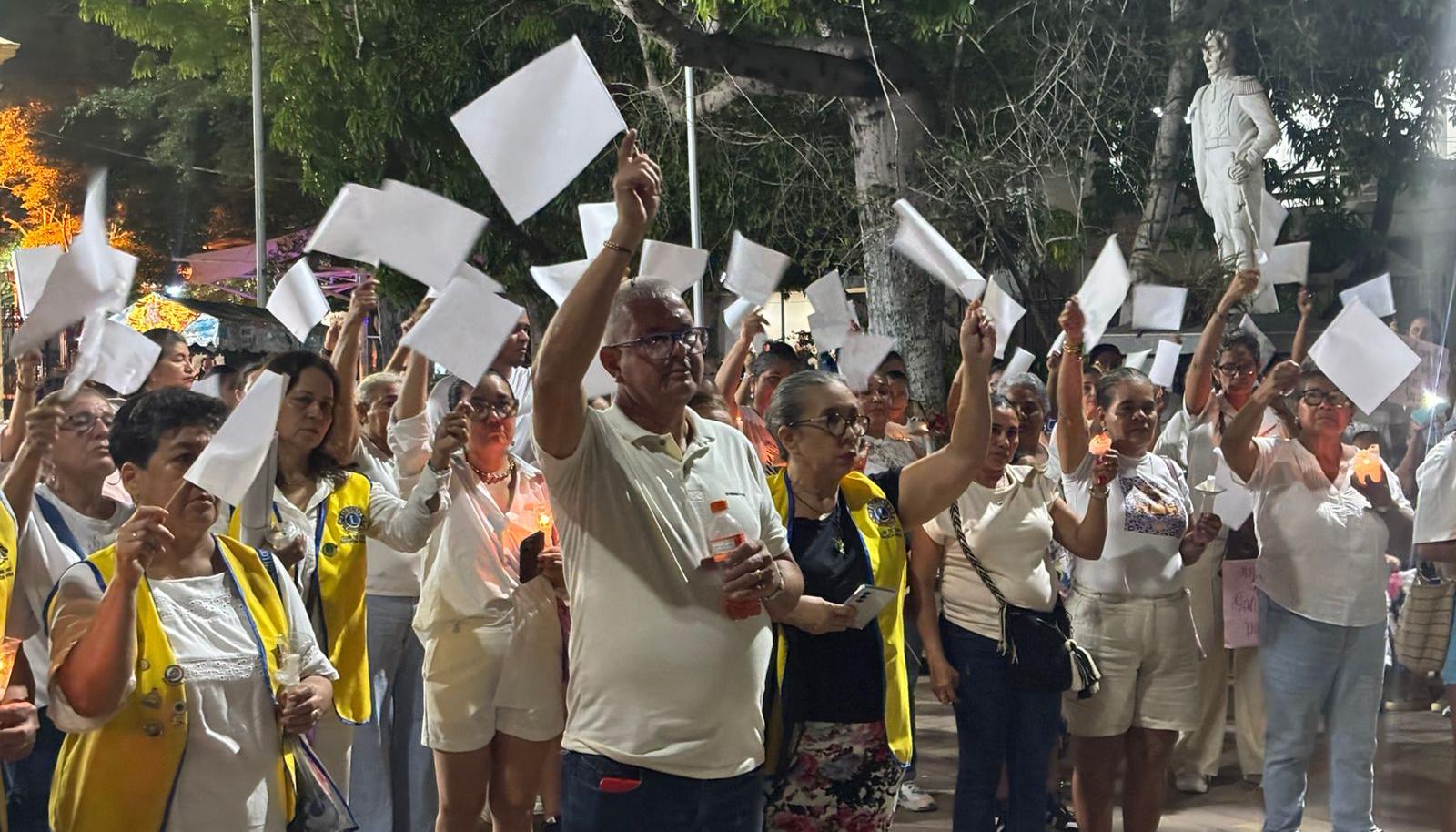 Movilización en Baranoa. 