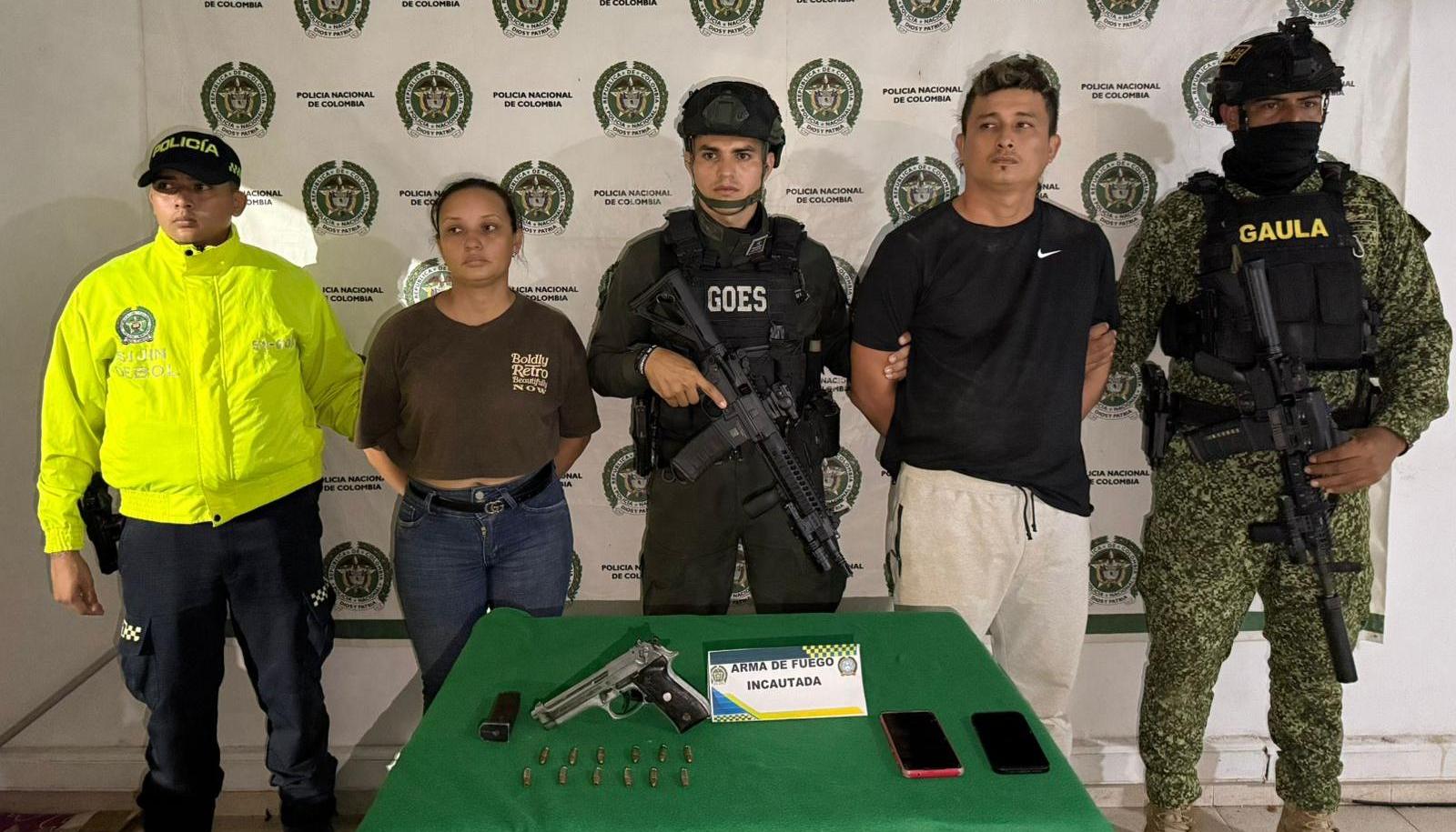 Olmes Gabriel Hernández Zapa, el capturado.