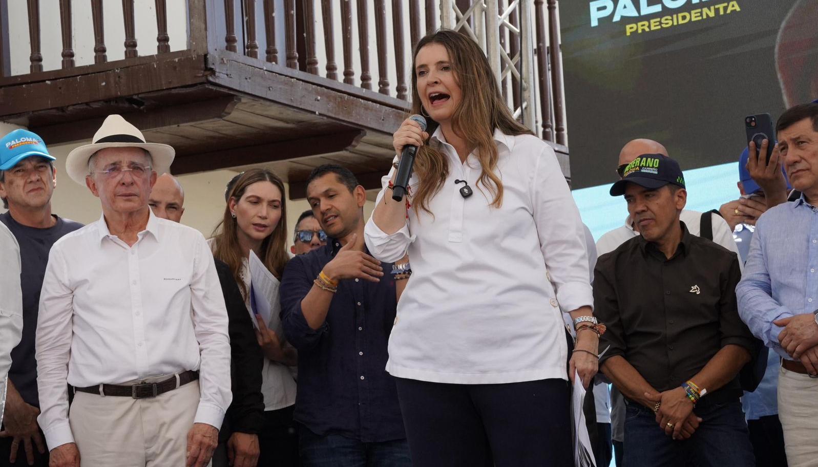 La candidata del Centro Democrático, Paloma Valencia.