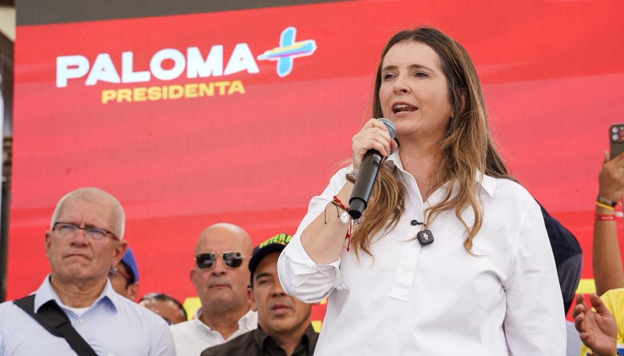 Paloma Valencia, candidata presidencial.