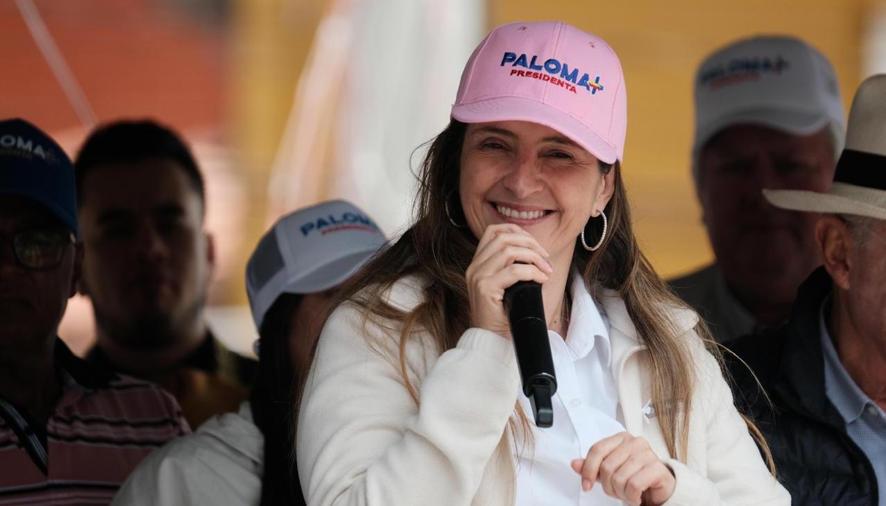 La candidata presidencial, Paloma Valencia.