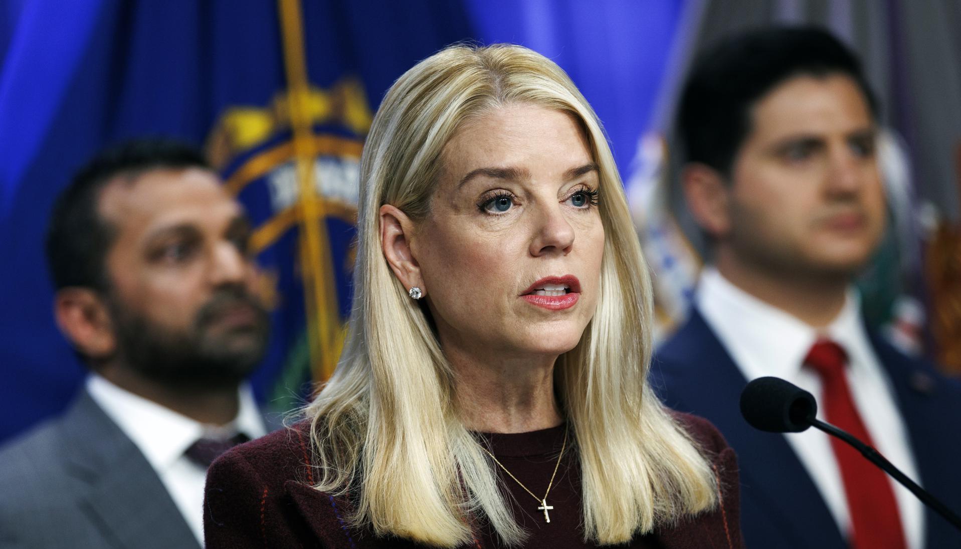 Pam Bondi, en foto de archivo de EFE