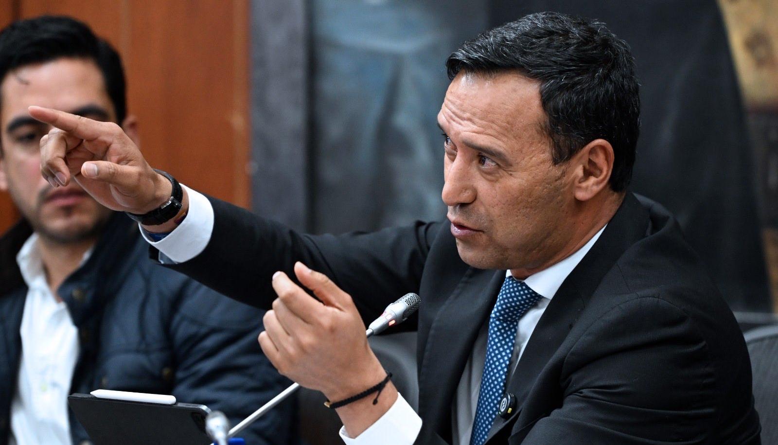 Pedro Sánchez, ministro de Defensa.