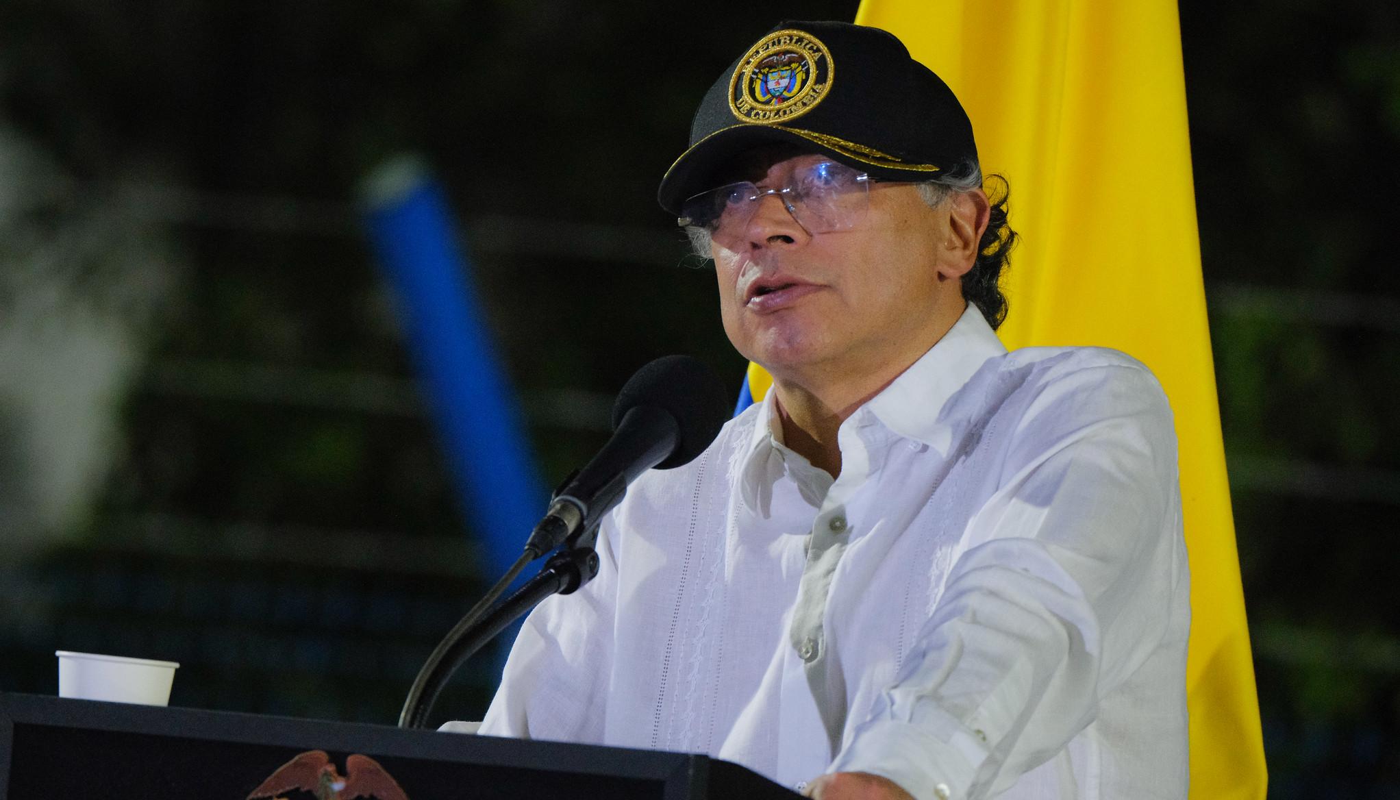 El Presidente colombiano, Gustavo Petro.