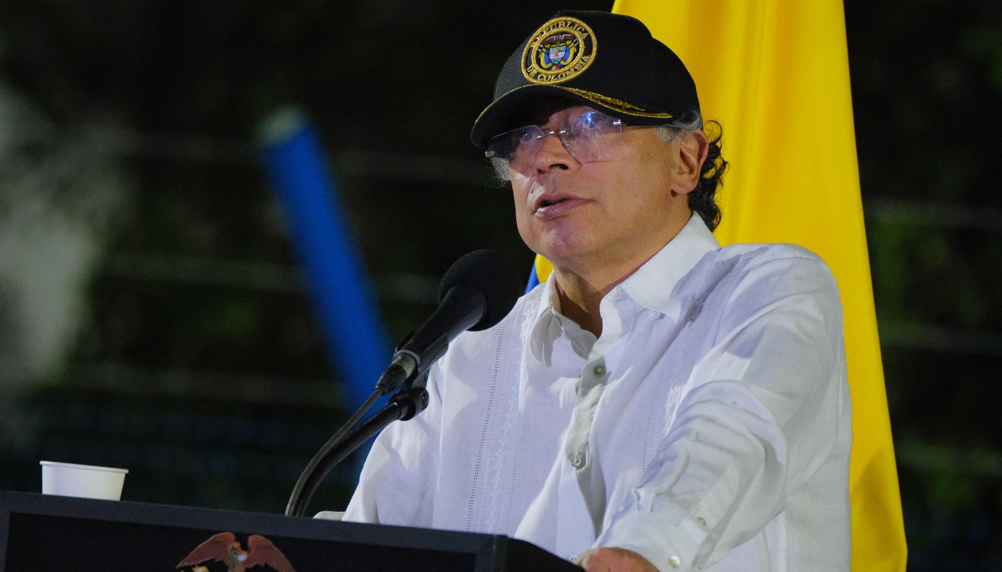 El Presidente colombiano, Gustavo Petro.