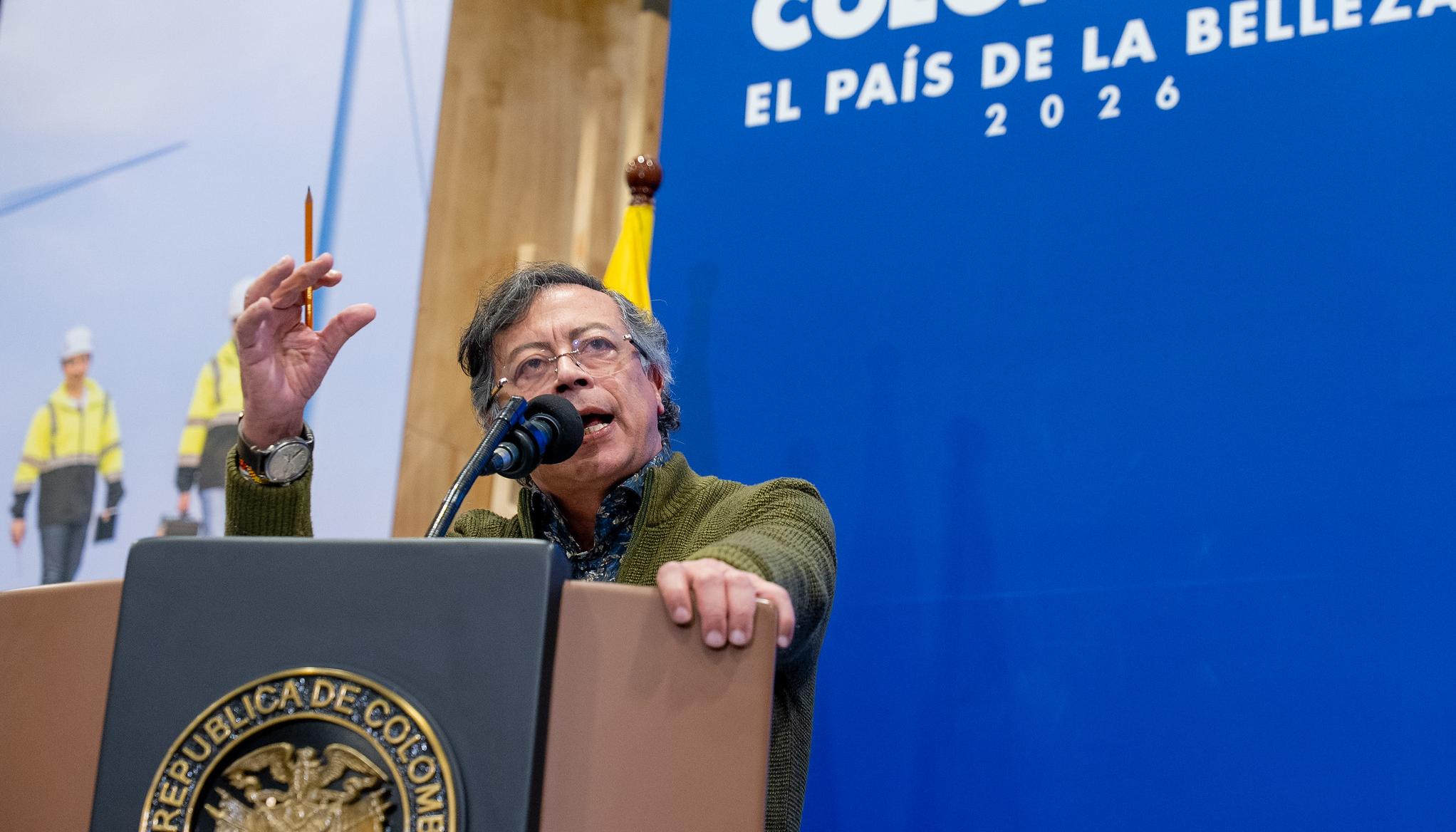 El Presidente de la República, Gustavo Petro.