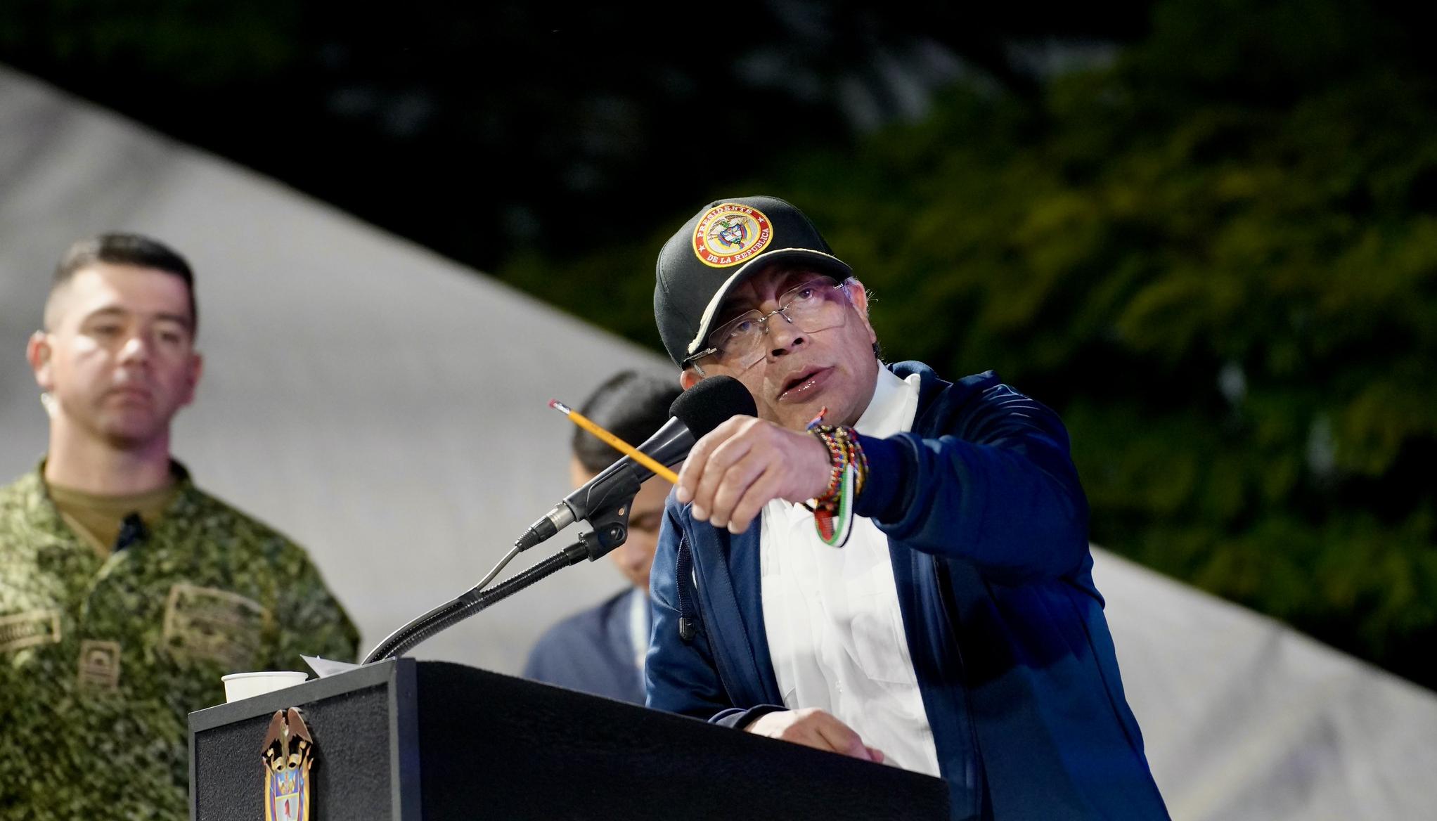 El Presidente Gustavo Petro.