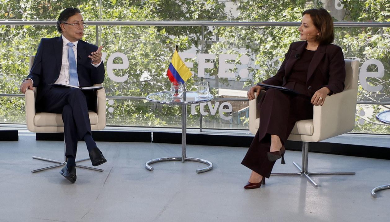 El Presidente Gustavo Petro.