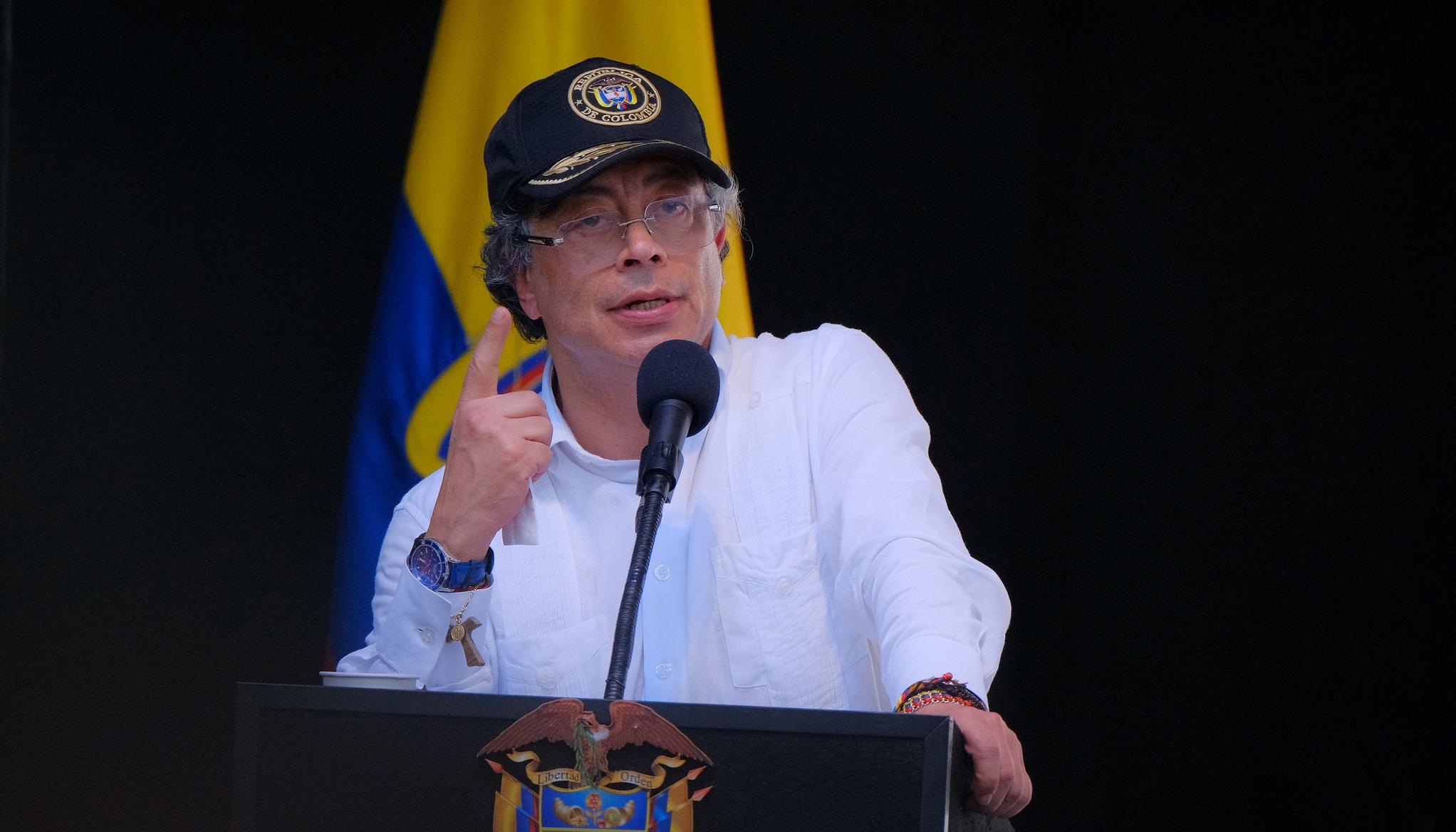 El Presidente Gustavo Petro.