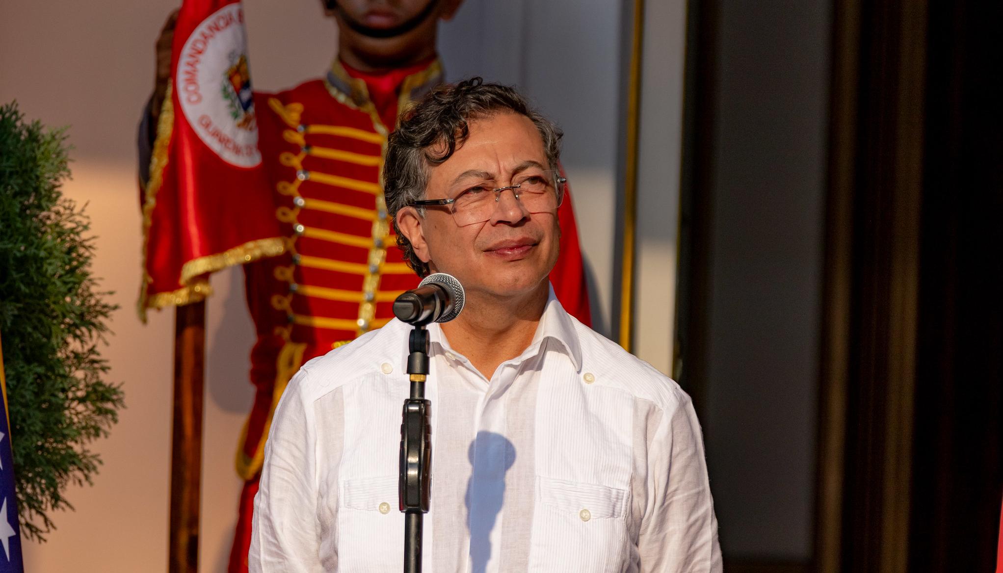 El Presidente Gustavo Petro.