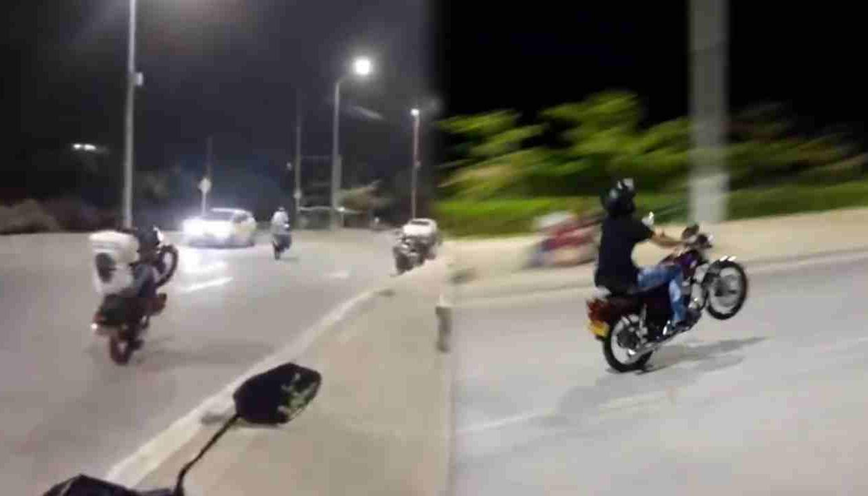 Piques en el Malecón de Puerto Colombia.