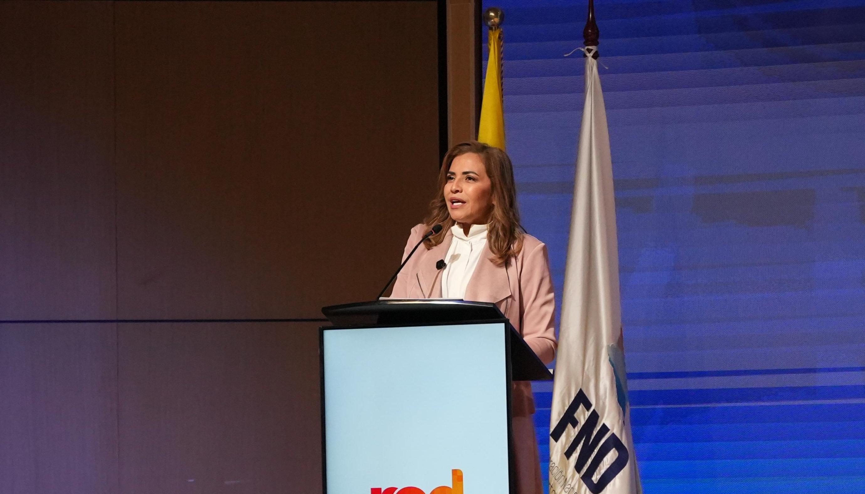 Rafaela Cortes, presidenta de la FND.
