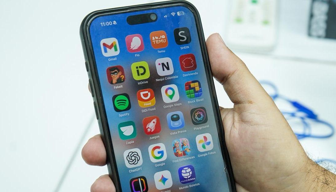 Aplicaciones de Temu y Shein. 