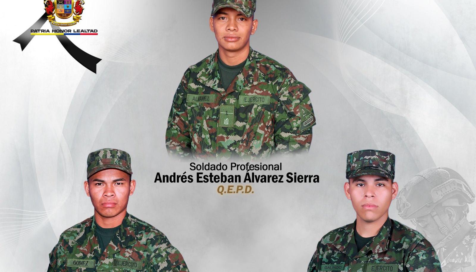 Los soldados muertos.