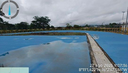 Unidad recreo deportiva en Tierralta, Córdoba.