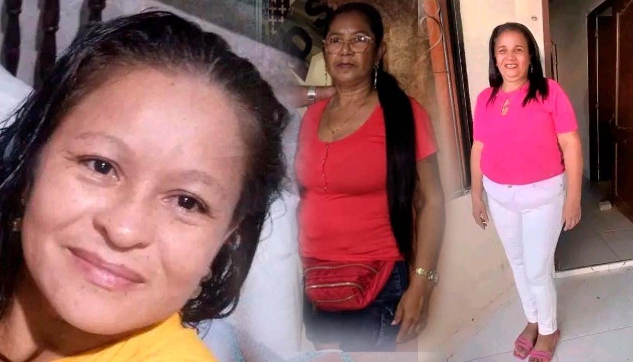 Luz Elena Carrillo Orellana, Julia Antonia Barrios Calceta y Maribis Del Socorro Escobar González.