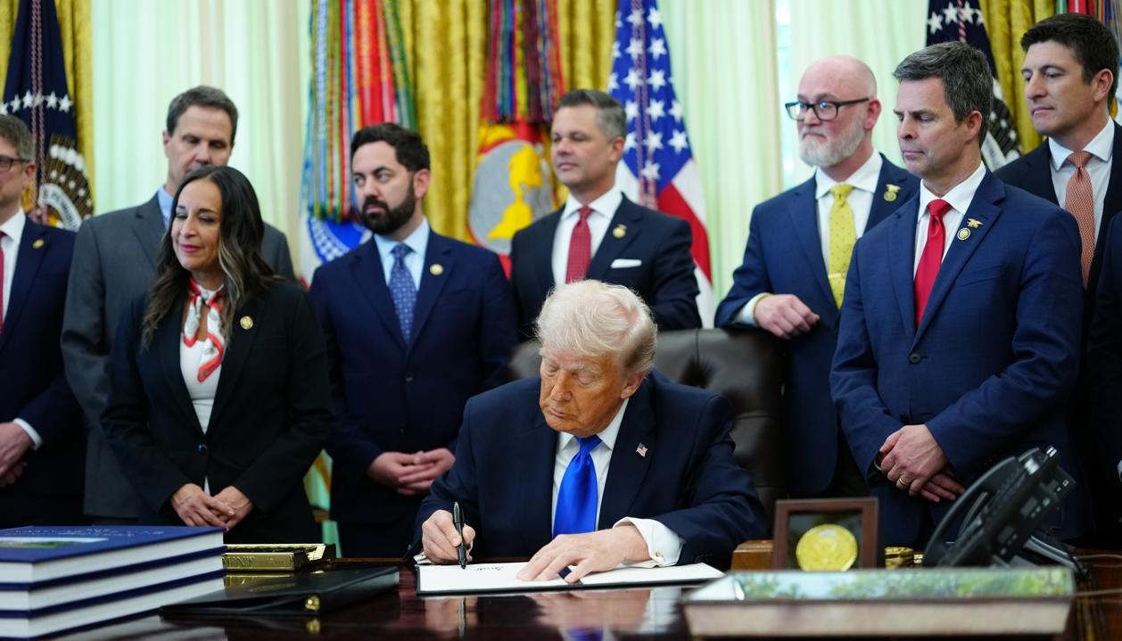 El presidente de Estados Unidos, Donald Trump.