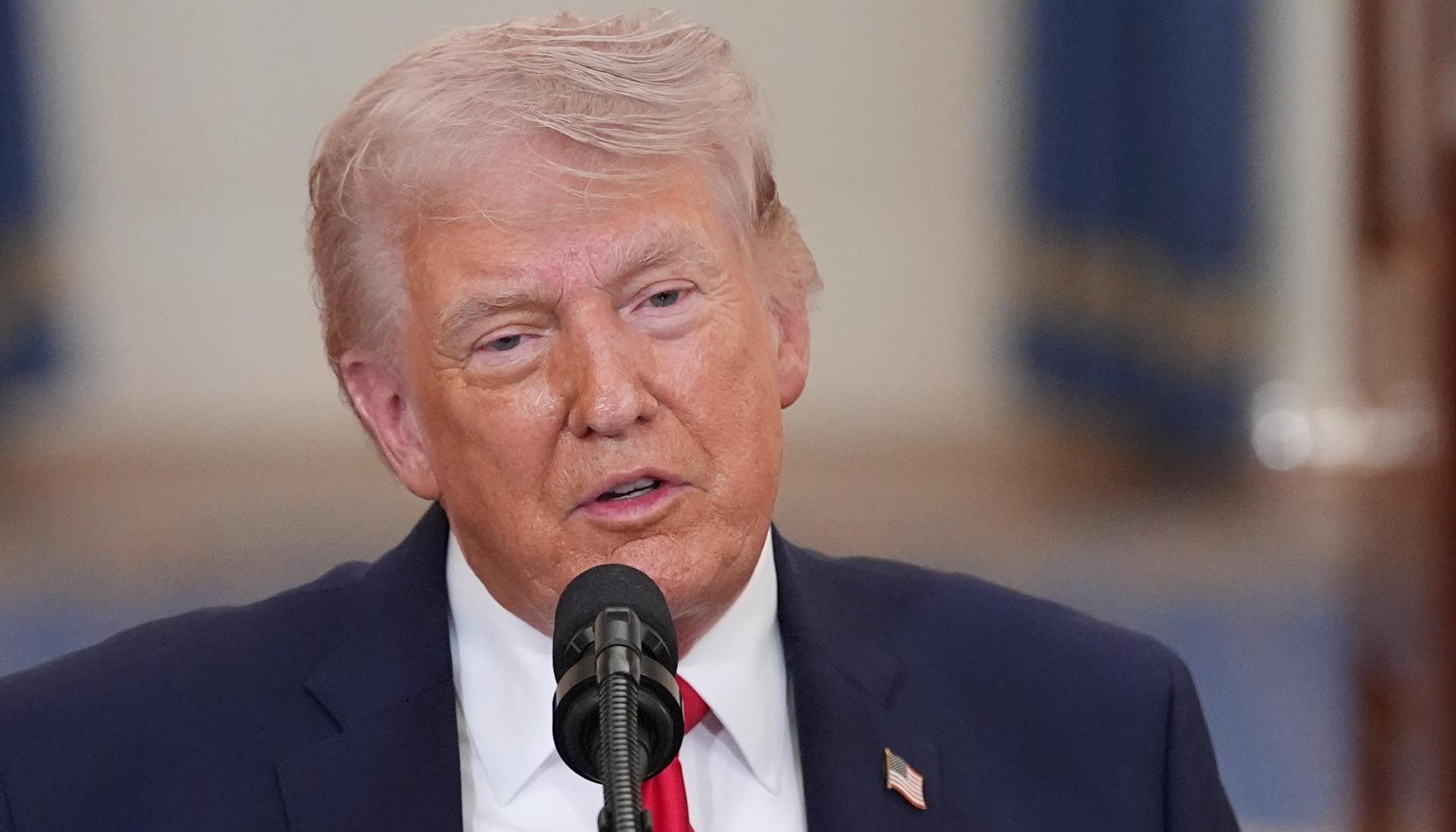 Donald Trump, presidente de Estados Unidos. 