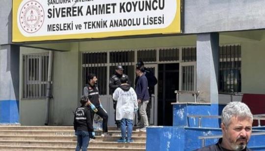 Colegio Ayser Çalik, donde ocurrió el tiroteo.