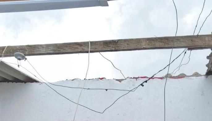 La Oficina de Gestión del Riesgo de Desastres realizó un censo a las familias afectadas. 