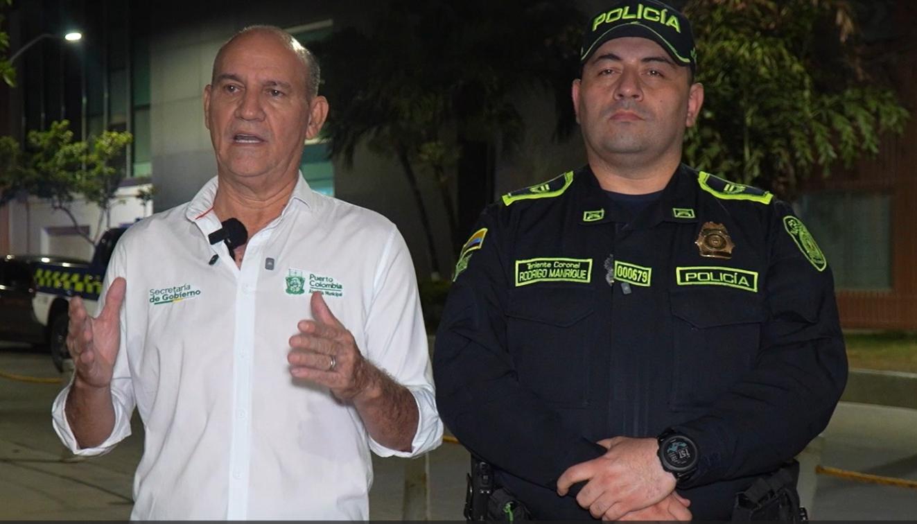 Secretario de Gobierno de Puerto Colombia y Comandante Operativo de la Mebar