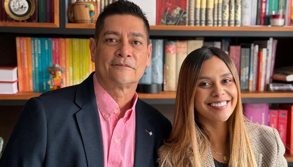 Ana María Hernández Otero y Edilberto Hernández Barraza. 