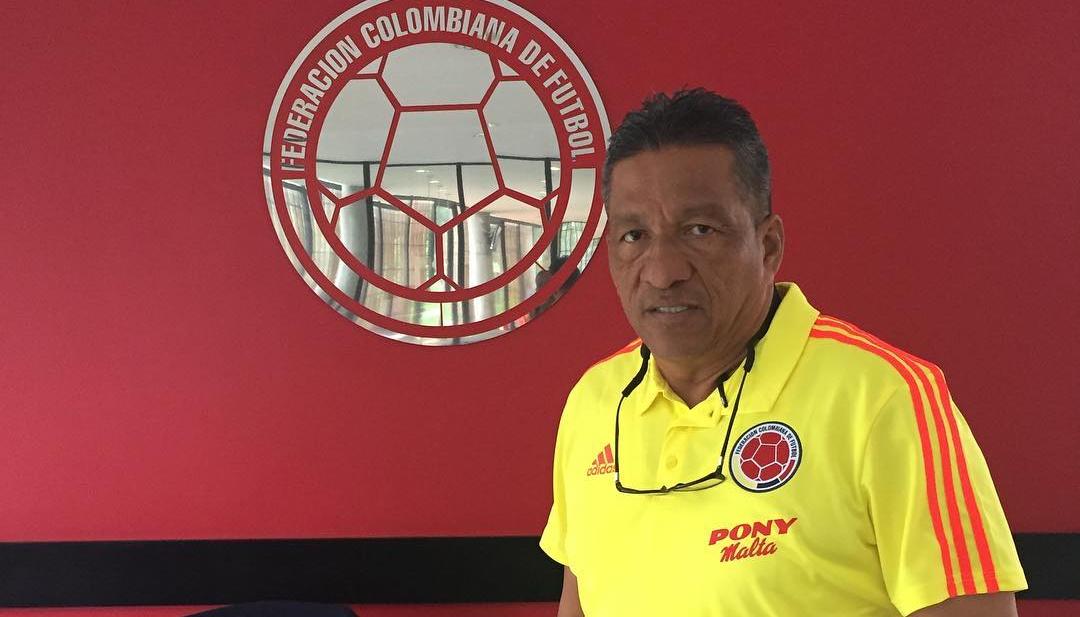 Alex De Alba hace parte del cuerpo técnico de la Selección Colombia sub–15.