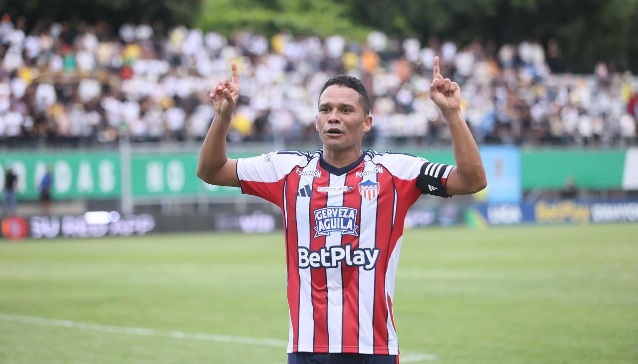 Después de once meses, Carlos Bacca volvió al gol con Junior.