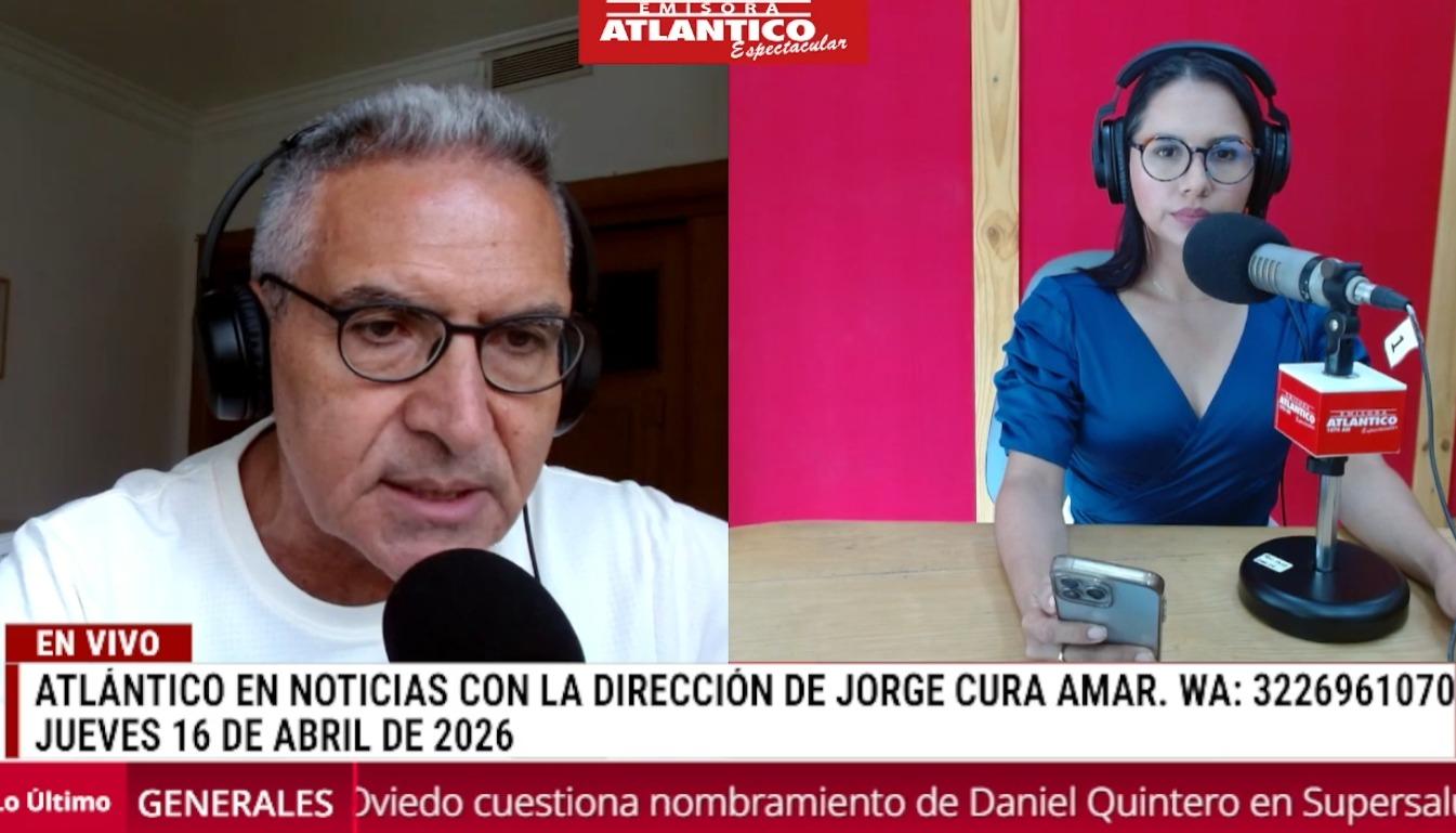 Transmisión de Atlántico en Noticias.