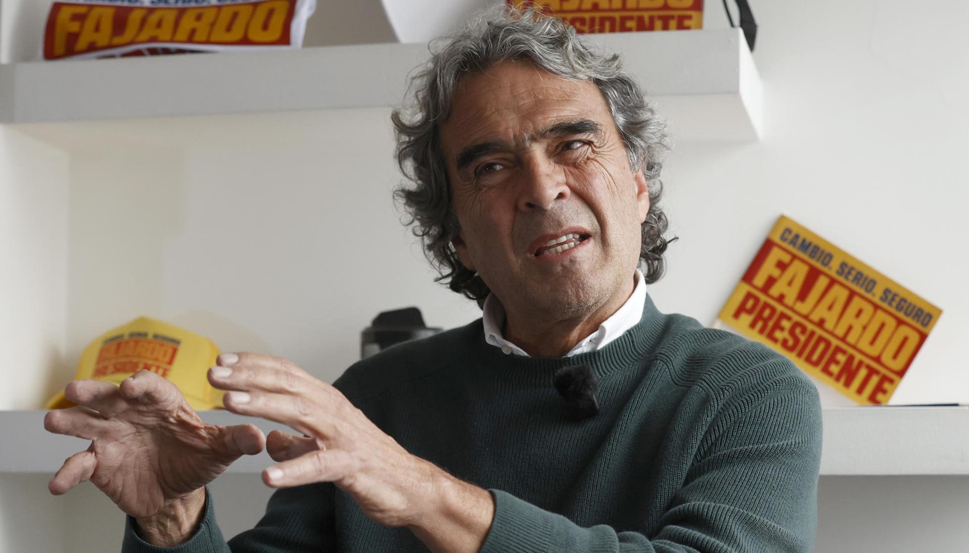 Sergio Fajardo, candidato presidencial.
