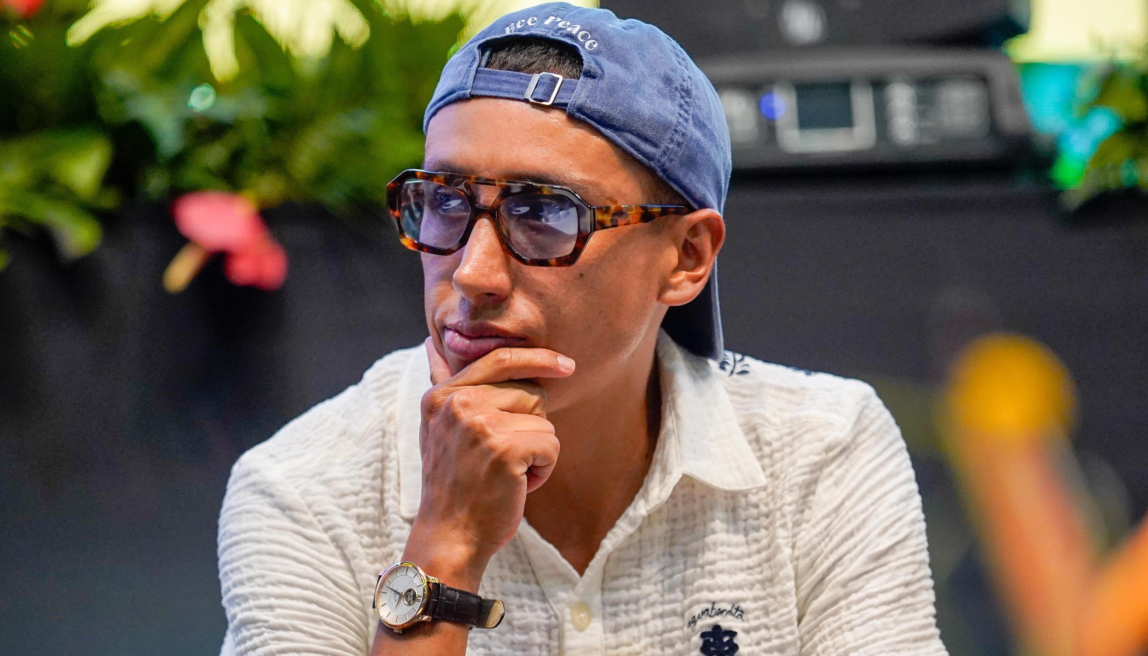 Egan Bernal, ciclista colombiano. 