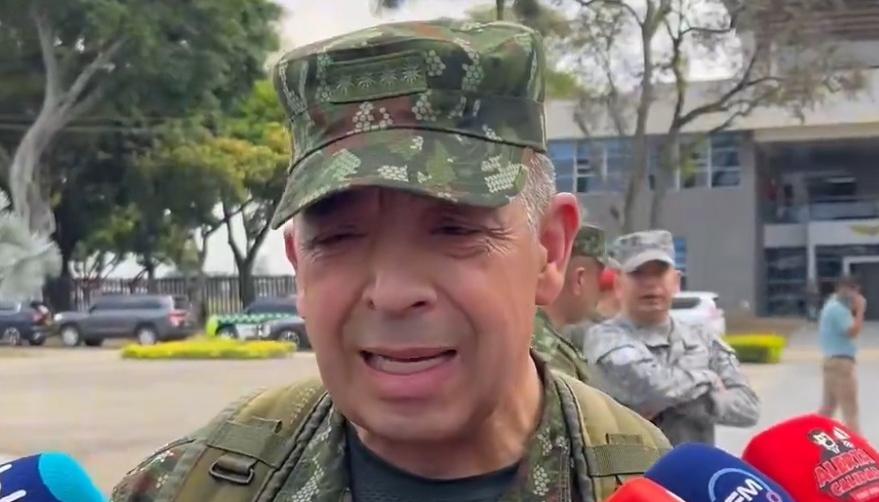 General Hugo Alejandro López, comandante de las Fuerzas Militares.