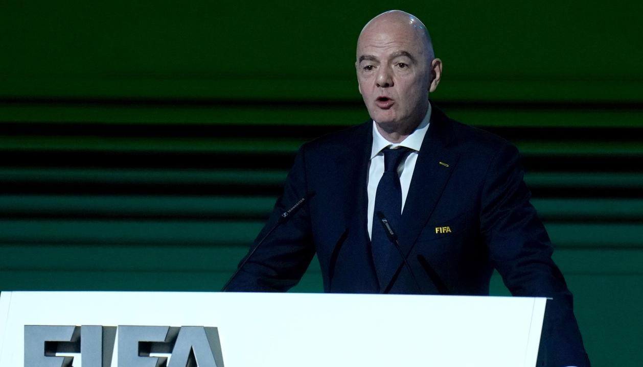 El suizo Gianni Infantino, presidente de la Fifa.