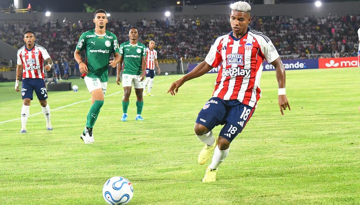 Kevin Pérez viene de hacer un buen partido contra Palmeiras.