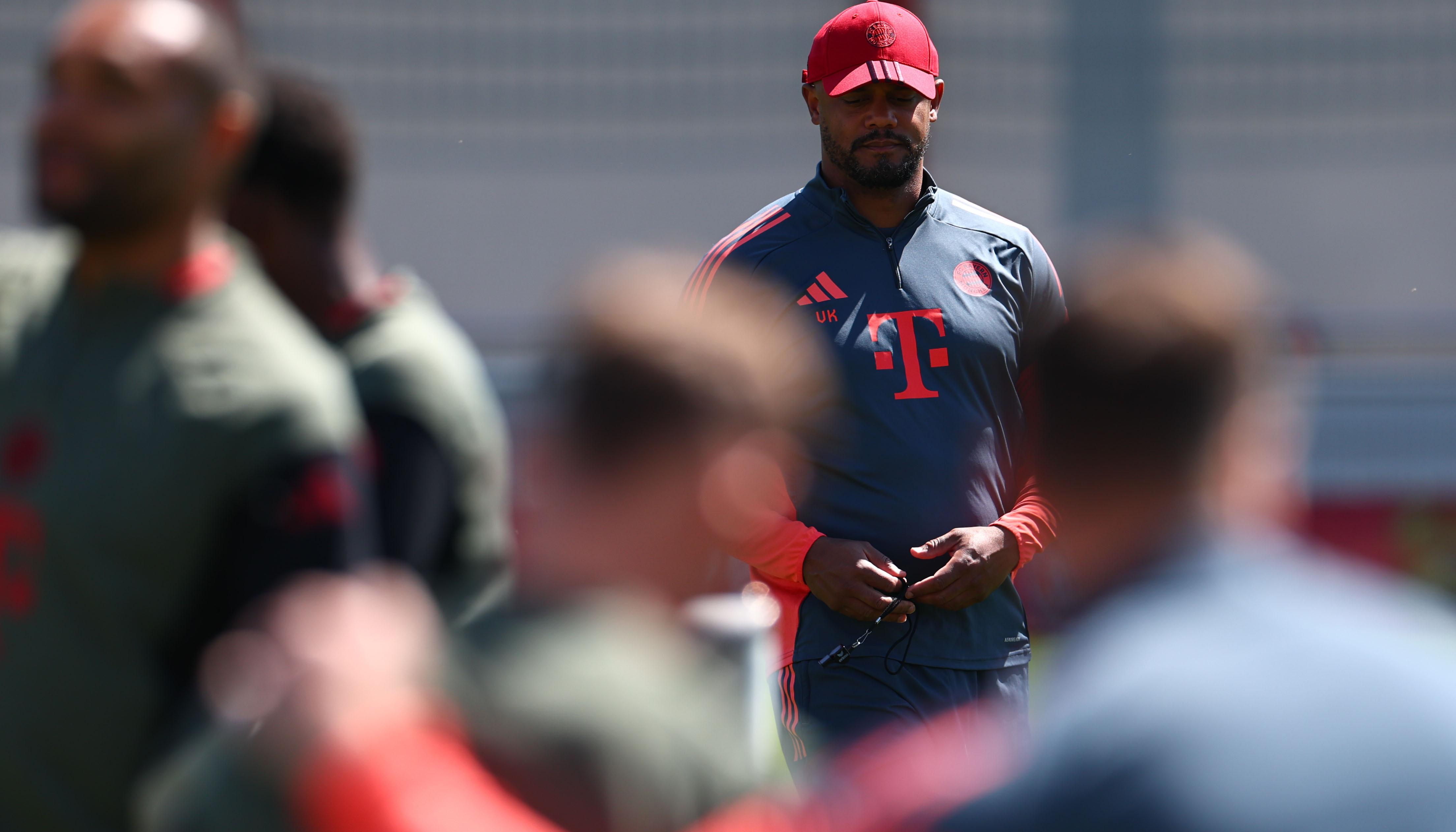 Vincent Kompany, entrenador del Bayern Múnich.