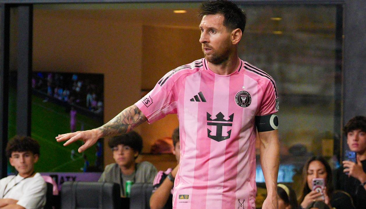 El argentino Lionel Messi, actual jugador y capitán del Inter Miami. 