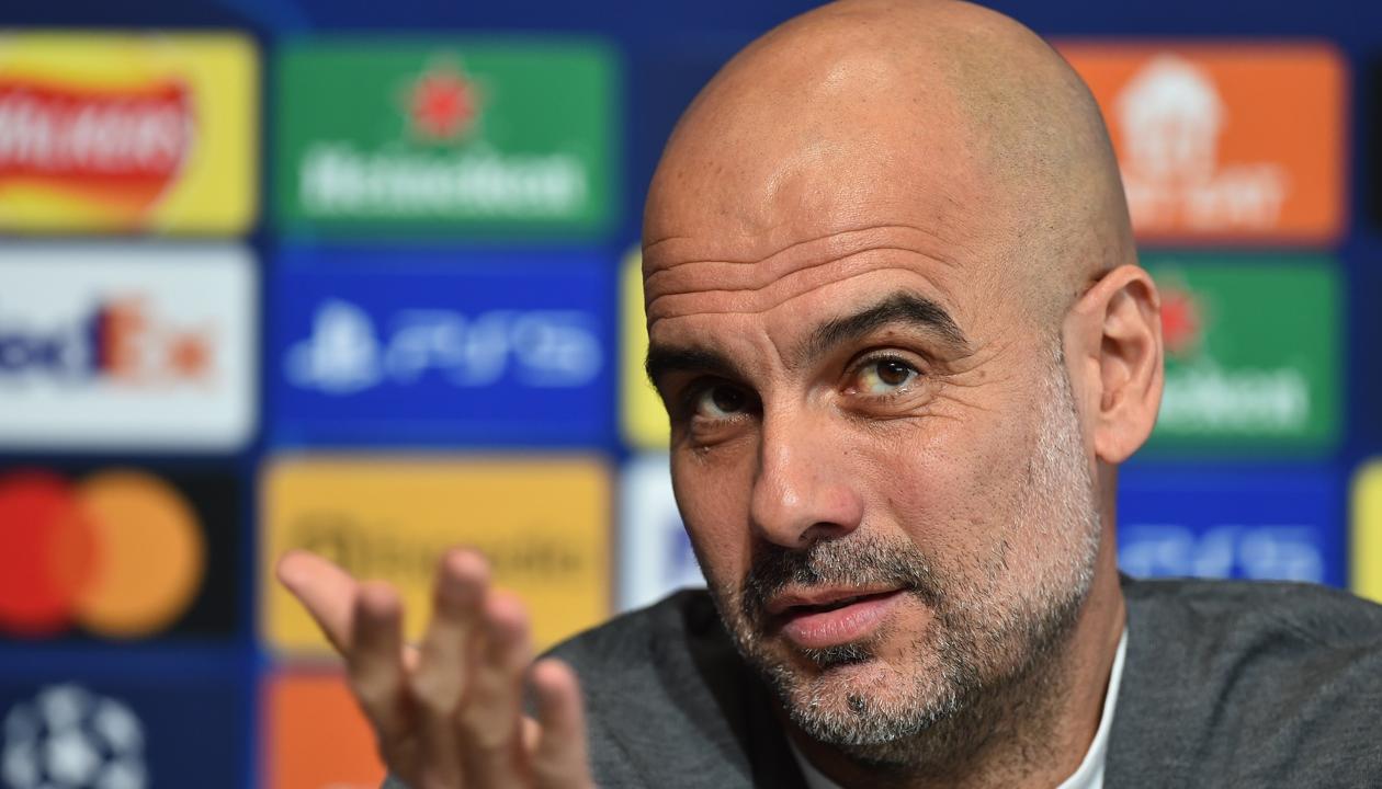 Pep Guardiola, entrenador del Manchester City. 